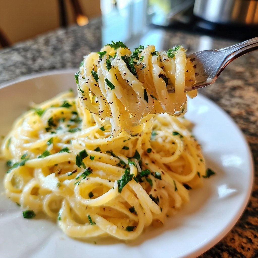 Schnell & Einfach 15-Minuten Knoblauchpasta