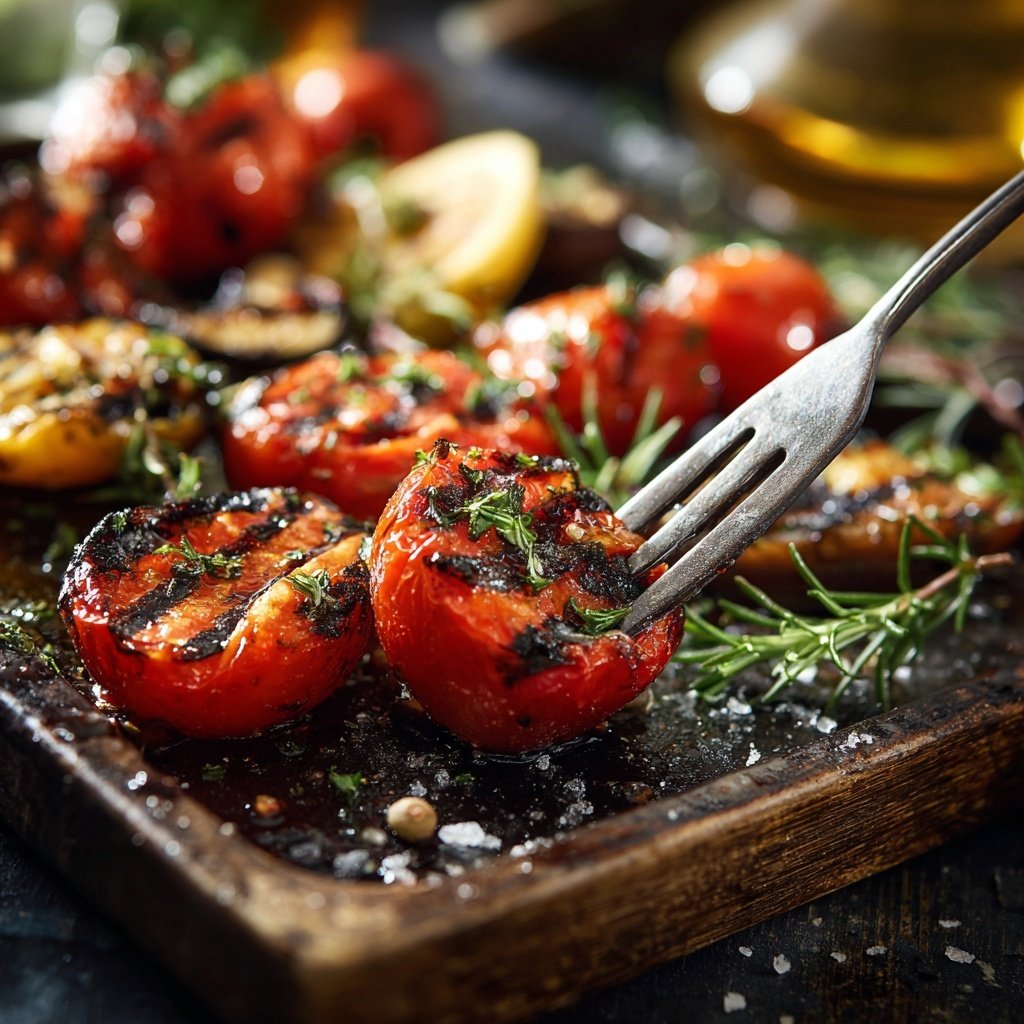 Grill Beilagen Mit Tomatensalat