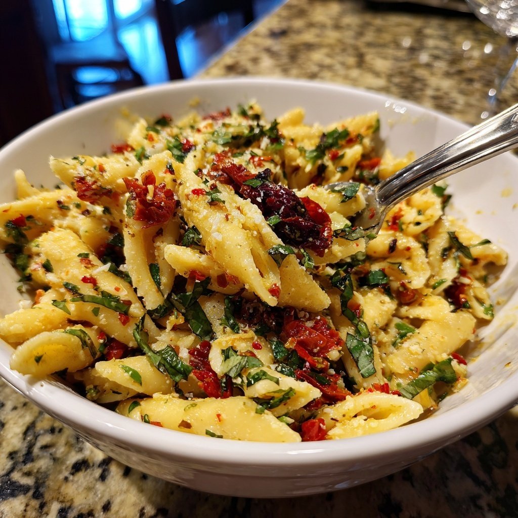 Mediterraner Nudelsalat Schnell