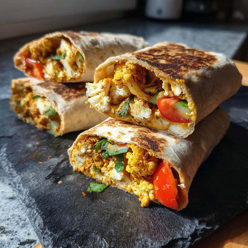 Blumenkohl Wrap Füllung