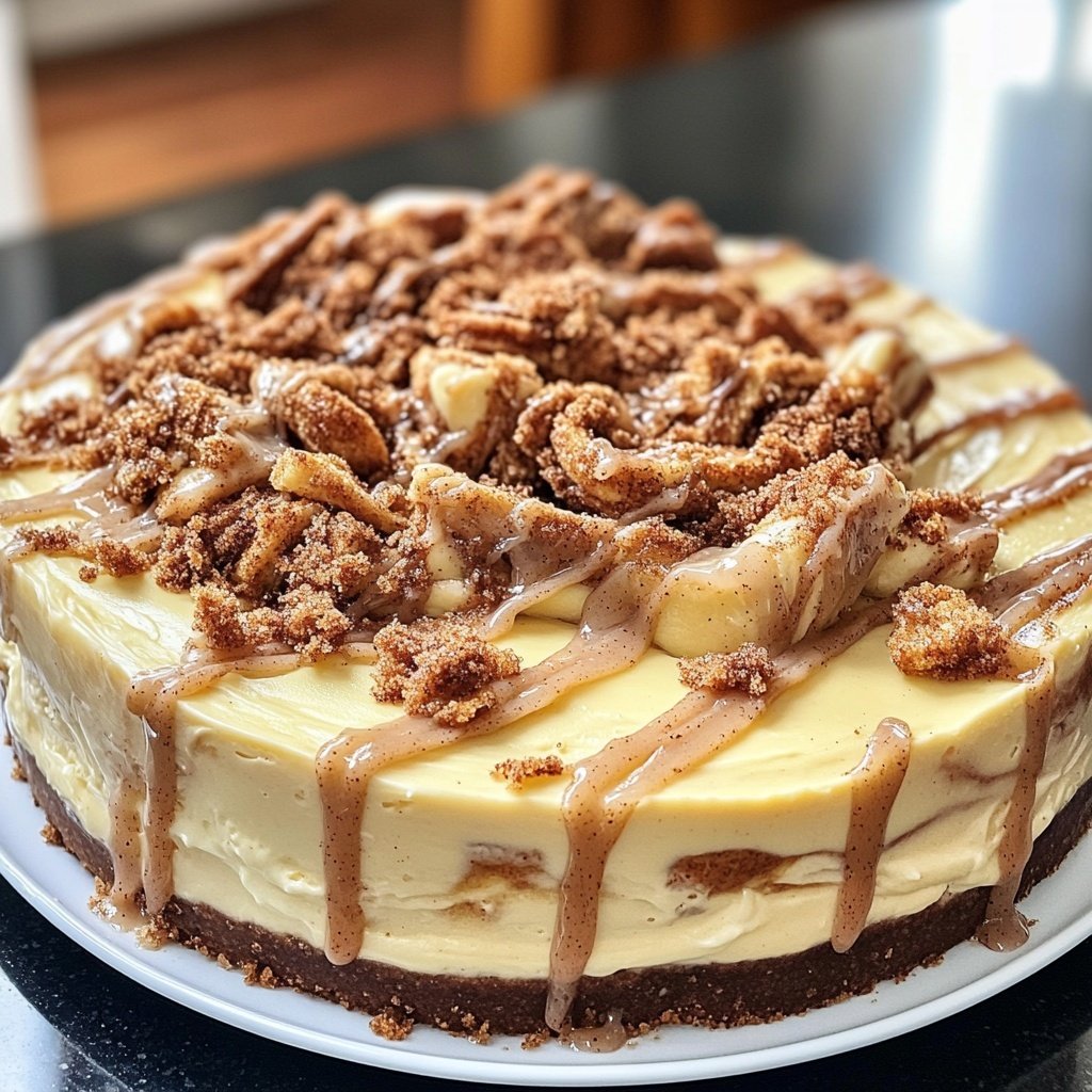 Zimtschnecken-Cheesecake