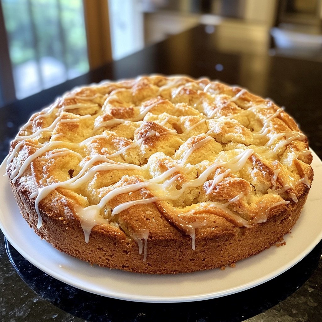 Zitronenkuchen einfach gebacken