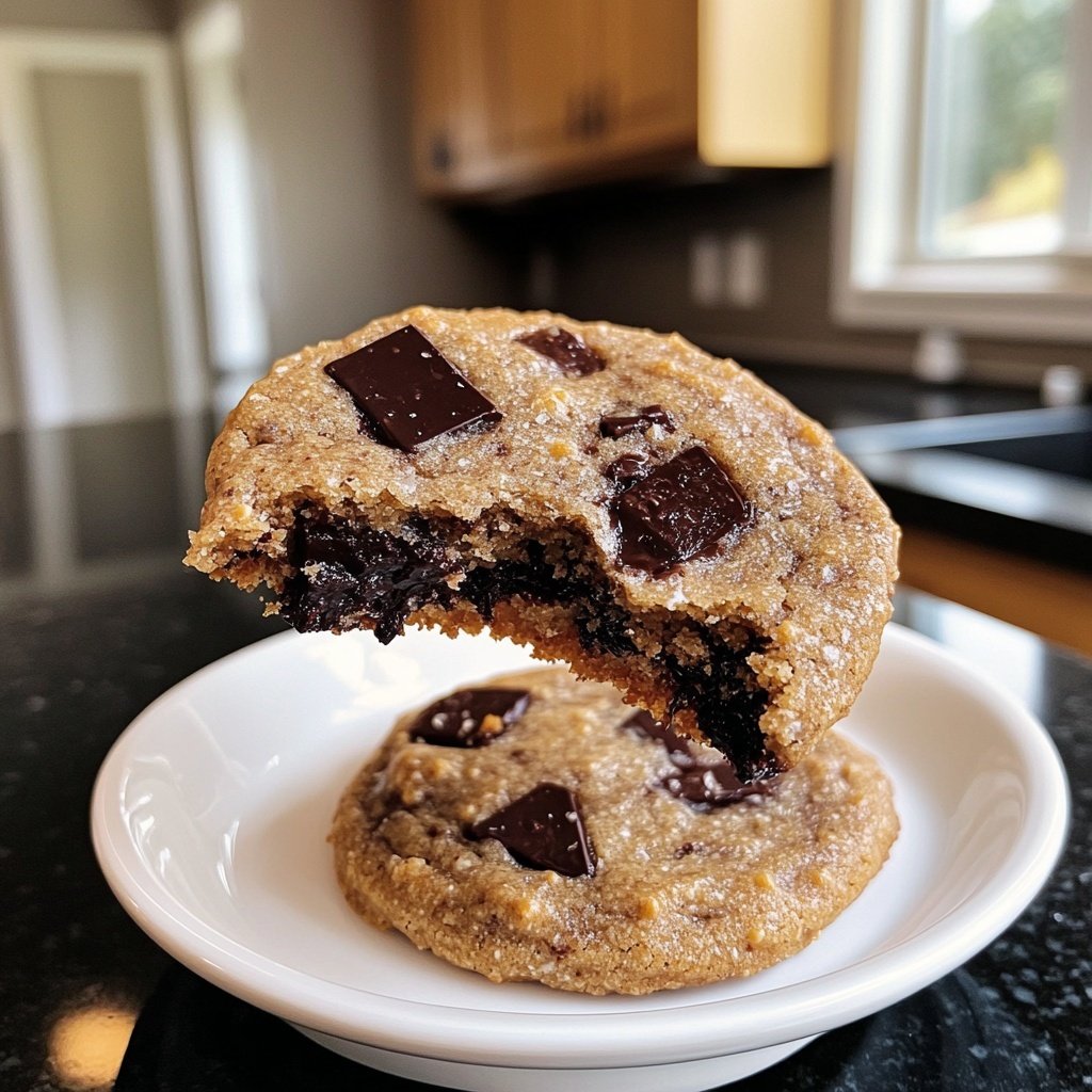 Schoko-Hafer Cookies – glutenfrei & vegan